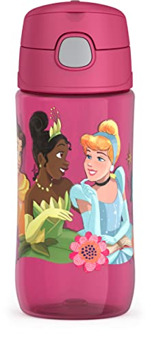 THERMOS FUNTAINER 16 Ounce Plastic Hydration Bottle with Spout, PRINCESS - color: Princess