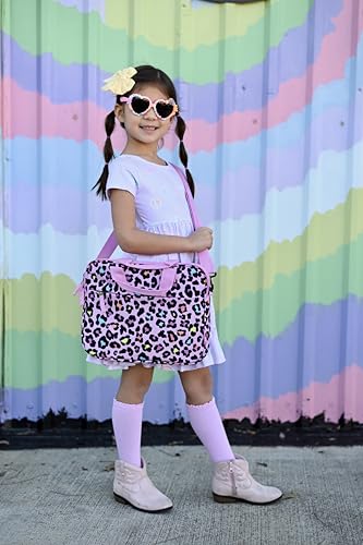 Choco Mocha Kids Tablet Sleeve Bag for Boys & Girls, (10-12.5Inch) - color: Leopard-pink 12.5inch, size: 12.5inch(12.5 x 9.8 x 1.3)