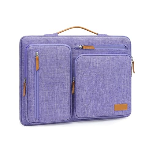 MOSISO 12.9 inch Tablet Sleeve Case for iPad Pro 13 M4 & iPad Air 13 M3 M2, iPad Pro 12.9 M2 M1 6/5th with Magic Keyboard&Smart Keyboard Folio, Side Open Carrying Bag with 4 Zipper Pockets, Purple - color: Purple, size: 12.9 inch
