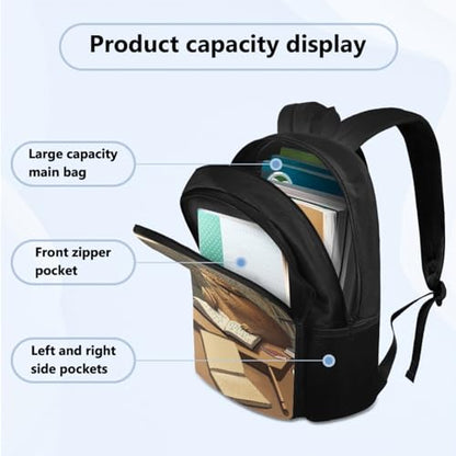 Cool Capybara Backpack with Lunch Box Kids Boys Back to School, Backpack for 2nd Grade Boys Back to School Back Pack Pencil Case and Water Bottle Holder 4 Piece Set for Kids Study - color: Capybara