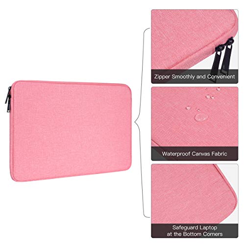 14 Inch Laptop Sleeve Computer Bag for Dell Latitude/Inspiron/Dell 14 Plus, Lenovo Ideapad 3, ASUS Chromebook VivoBook14 Inch Case, Pink - color: Pink, size: 14 Inch