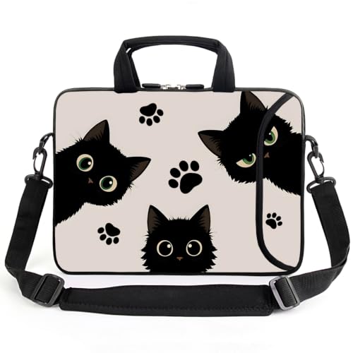 15" laptop sleeve laptop bag chromebook case adjustable shoulder strap with handle accessory pocket for men women (RYD-15-15) - color: Ryd-15-15
