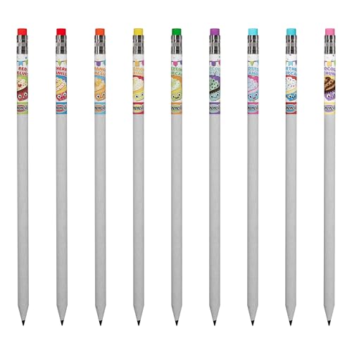 Happy Birthday Smencils Gourmet Scented Pencils 50 Pack – HB #2 Recycled Newspaper Pencils, Pre-Sharpened Kids School Supplies, 10 Sweet Scents Variety, Classroom Rewards & Gifts for Kids - color: Birthday