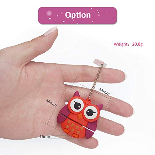 16GB USB Flash Drive Pack of 5 Pcs, BorlterClamp Thumb Drive with Cute Animal Pattern, Gift for Students and Children - color: Cute Animal Pattern 16GB* 5