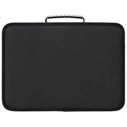 Targus Work-In Case Business Laptop Shoulder Bag for Macbook/Notebook Compact Design with Front Pocket, Carrying Shoulder Strap, Protective Sleeve for 13.3-14-Inch Laptop, Black (TKC002) - size: 14 inch, style: Business Bag