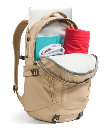 The North Face Women's Recon Everyday Laptop Backpack - PFAS Free, Khaki Stone, One Size - color: Khaki Stone