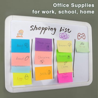 30 Pads Sticky Notes 1.5x2 Self-Stick Notes 10 Bright Multi Colors Sticky Notes 60 Sheet/Pad - color: 30 Pads