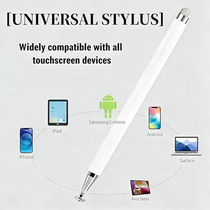Stylus Pen for Samsung Galaxy Tab A11+/A11/A9+/A9/A8+/A8 Universal Android Pen Compatible with iOS/Microsoft/Android Tablet and Phones All Touch Devices (Blue) - color: Blue