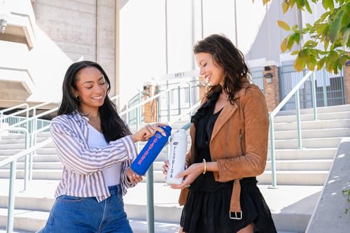 Florida Water Bottle - Blue Double Walled Stainless Steel 24 oz Keeps Drinks Cold or Hot - color: Florida - Blue