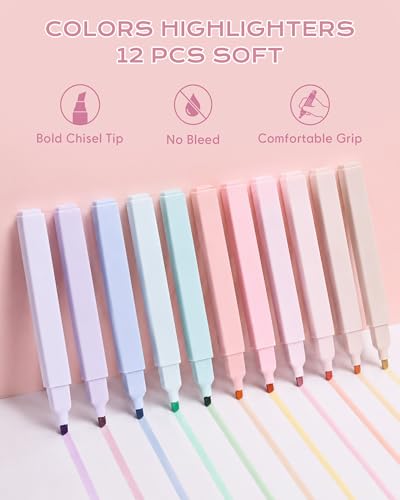 XKDOUS 60 Pcs Bible Study Supplies, Bible Study Kit for Women, Bible Journaling Supplies with Spiral Notebook Journal, Bible Tabs, Pen Case and More, Bible Highlighters and Pens No Bleed for Books - color: Pink