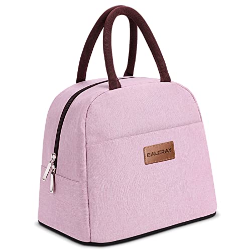 BALORAY Lunch Bag for Women Men Insulated Lunch Box for Adult Reusable Lunch Tote Bag for Work, Picnic or Travel (Pink) - color: Pink, size: M