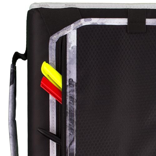 Five Star Zipper Binder, 2 Inch 3-Ring Binder with Round Rings, Expansion Panel and 5-Tab Expanding File, 580 Sheet Capacity, Black (29052IT8)