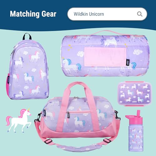 Wildkin Reusable Food Container for Kids – Airtight, Leak Resistant, Dishwasher Safe - Unicorn