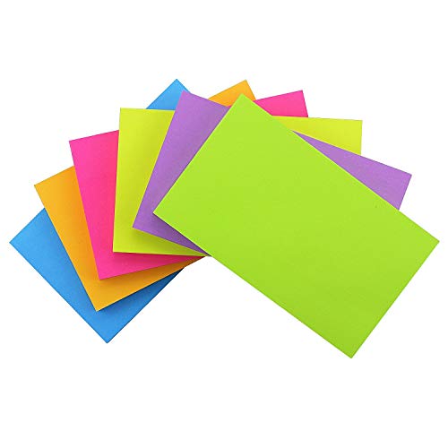 Early Buy Sticky Notes 6 Bright Color 6 Pads Self-Stick Notes 3 in x 5 in, 70 Sheets/Pad - color: 6 Bright Color 3x5 in 6pads