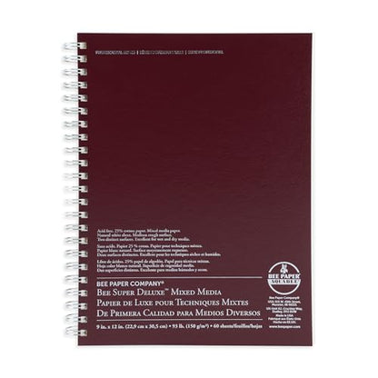 Bee Paper Company BEE-808S60-1824 Deluxe Drawing Paper Afdeluxe 18-Inch-by-24-Inch, 18-inch x 24-inch, 50 Sheet Wire Bound Pad - size: 18-inch x 24-inch, 50 Sheet Wire Bound Pad