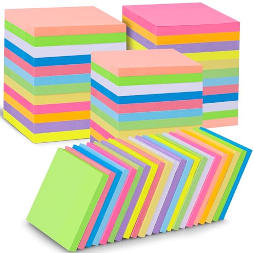 36 PCS Sticky Notes Bulk 3x3 Inch 12 Colors Colorful Memo Pads | 75 Sheets Per Pad, Self Stick Notes, Adhesive Paper, Teachers, Students, School, Office, Meetings, To Do Lists - color: 12 Colors-36 Pcs