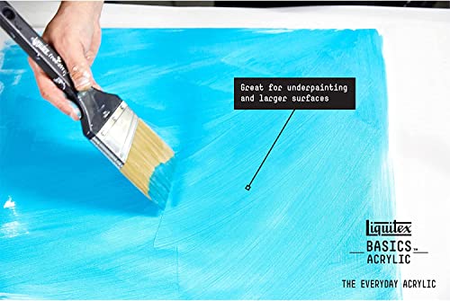 Liquitex BASICS Acrylic Paint Set, 6 x 22ml (0.74-oz) Tube Paint Set, Primary - style: Primary 6 x 22ml (0.74oz)