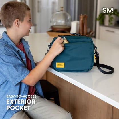 Simple Modern Hadley Lunch Box with Shoulder Strap | Kids & Adults | Insulated Bag with Pockets for Women, Men, Girls, Boys - color: Multi-color: Rocky Top