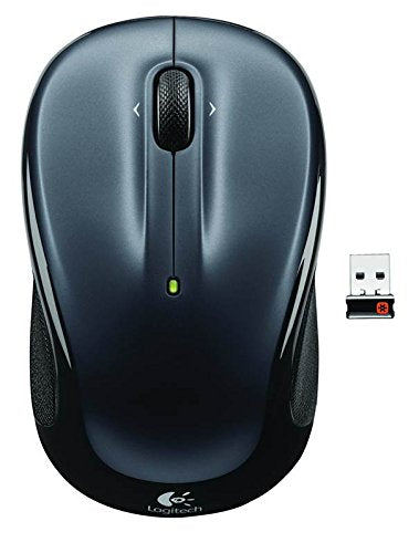 Logitech M325 Wireless Mouse Dark Silver - color: Dark Silver