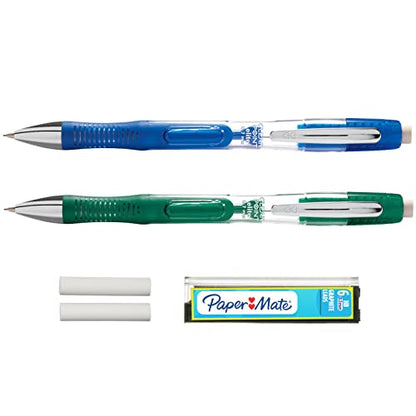 Paper Mate Clearpoint Elite Mechanical Pencil 0.7mm Starter Set 2 Pencil Set Office Supplies School Supplies Classroom Must Haves Drafting Drawing Pencils for Sketching