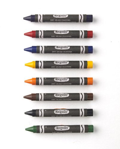 Crayola : 8 Dry Erase Crayons (Bilingual)