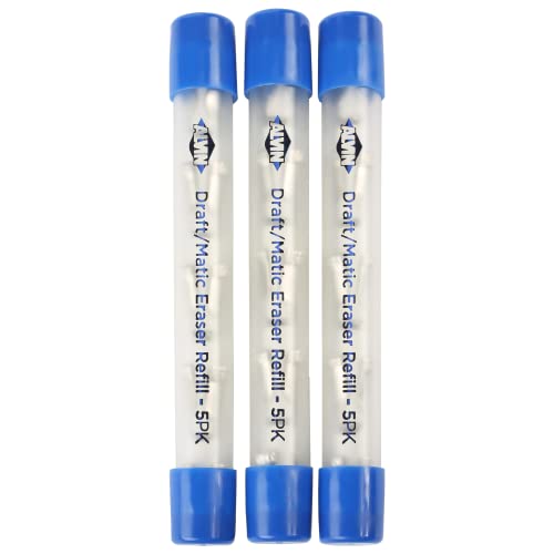 ALVIN Mechanical Pencil Eraser Replacement Pack - Premium Quality Erasers for Precision Erasing