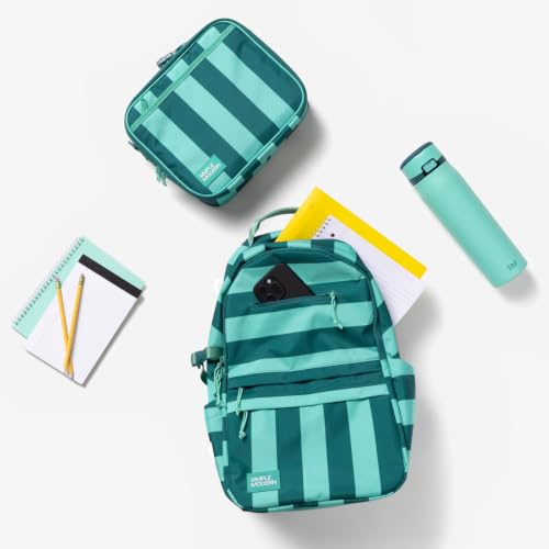 Simple Modern Hadley Lunch Box with Shoulder Strap | Kids & Adults | Insulated Bag with Pockets for Women, Men, Girls, Boys - color: Multi-color: 80s Mix