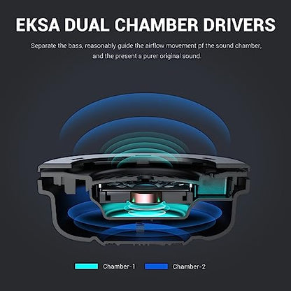 EKSA Headset with Microphone for PC, Computer Headphones with Noise Cancelling Microphone, Over-Ear All Day Comfortable, Immersive Sound 3.5mm Wired Gaming Headset for Laptop/Xbox/Switch/PS4/PS5 - color: Black