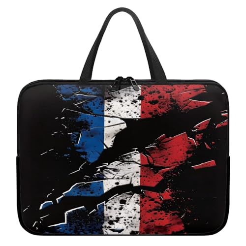 Computer Shoulder Bags for Laptops Laptop Briefcases Casual Business Briefcase - color: American Flag, size: 17inch