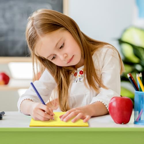 Marspark 300 Sheets Kindergarten Writing Paper with Lines 8.5 x 11'' Double Sided Color Wide Ruled Write Beginner Paper Level 1 Back to School Supplies for Letter Positioning Handwriting Practice