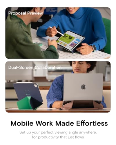 MOFT Dynamic Folio Case for iPad A16 11th Generation 2025 & iPad 10th Generation A14 2022, Slim Magnetic Stand Case with 20+ Viewing Angles, Auto Wake/Sleep, Ultra Thin, Jet Black - color: Jet Black, size: iPad (11th A16 2025 /10th A14 2022)