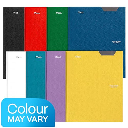 Five Star 2 Pocket Folders with Prong Fasteners, Stay-Put Folder, Folders with Pockets, Color Selected For You, 1 Count (34030)