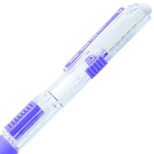 Pentel QUICK CLICK Mechanical Pencil (0.7mm), Violet Barrel, Box of 12 Pencils (PD217V) - color: Violet, size: 12 Count (Pack of 1), style: 0.7mm