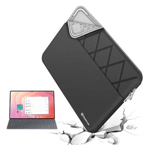 Smatree Laptop Sleeve for 14.6 inch Samsung Galaxy Tab S11 Ultra | for 14.6 inch Samsung Galaxy Tab S10/S9/S8 Ultra,Protective Case with Accessory Pocket(E469) - color: Elite-Black, size: for Samsung 14inch Galaxy Tab(E469)