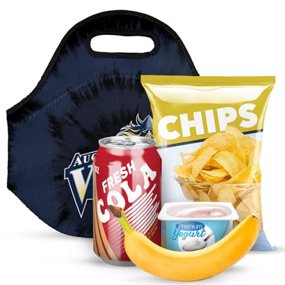 Campus Lab Augustana University Tie-Dye Soft Neoprene Lunch Bag, Insulated - color: Augustana University Vikings