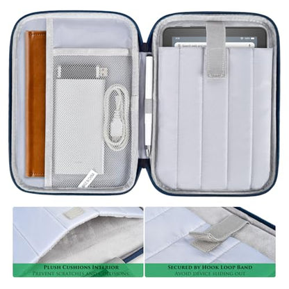 8 Inch Tablet Sleeve Carrying Case for 8" Amazon Kindle Fire 8/Fire 8 Plus, 8.7" 8" Samsung Galaxy Tab A9/Tab A7 Lite/Tab A, 8.3" 7.9" iPad mini 7 6 5 4 3 2 1, Lenovo Tab M9 M8 Protective Bag(Blue) - color: Blue, size: 8 Inch