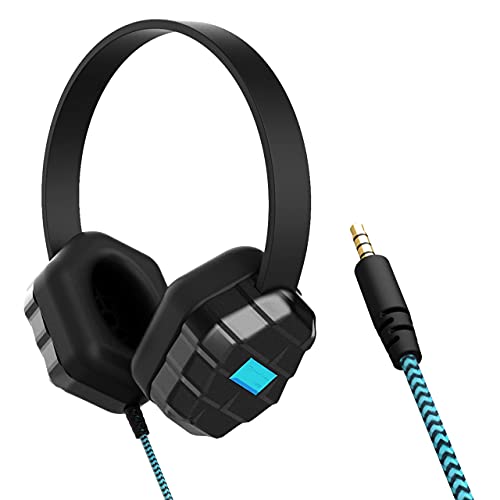 Gumdrop DropTech B1 On-Ear Headphone. Designed for K-12 Students, Teachers and Classrooms – Drop Tested, Rugged and Reliable for an Enhanced Educational Learning Experience. Color – Black - size: B1 Headphones (Black) Single Unit