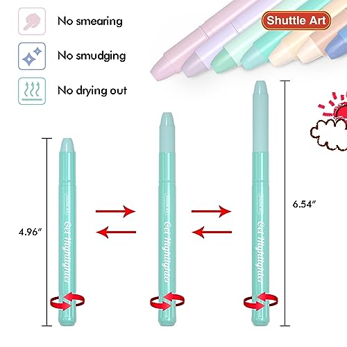 Shuttle Art Bible Highlighters and Pens No Bleed, 12 Dusty Colors Gel Highlighters No Bleed Through, Bible Journaling Supplies, Great for Journaling Highlighting and Studying - color: 12 Dusty Colors