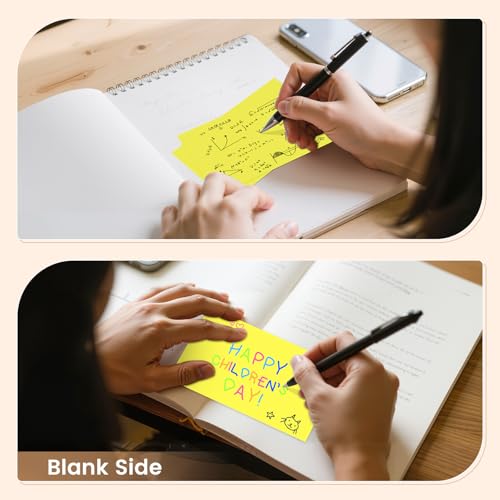 Index Cards 3x5 Inch, 300sheets, Flash Cards, Blank Yellow Note Cards Paper For Studying, Schools Supplies, College, Office And Home Organization, Note Taking Supplies - color: Yellow