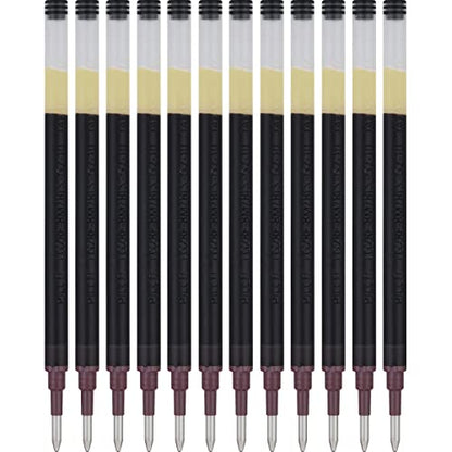 Pilot, G2 Gel Ink Refills, Bold Point 1.0 mm, G2 Pen Refills, Black, Pack of 12