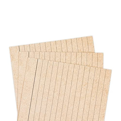 Home Advantage Double Sided Ruled Kraft Tan Index Cards, File Note Cards (4-x-6)