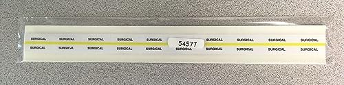 Tabbies Medical Chart Index Tabs "Surgical" 1-1/4"W x 1/2"H, Yellow, 100 Tab Inserts Per Pack (54577) - style: Surgical