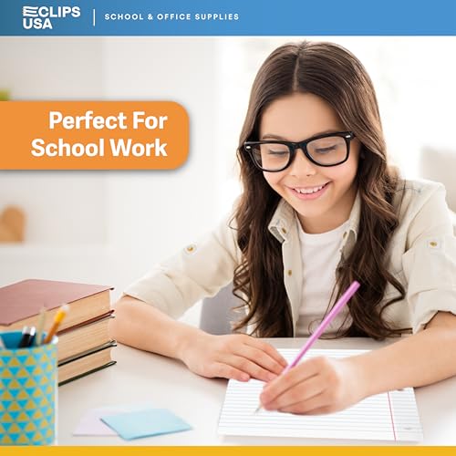 Loose Leaf Paper College Ruled Notebook Paper College Ruled Lined Writing Filler Paper 10.5” x 8” 4800 Sheets 200 Sheets Per Pack 60 gsm (24 Pack) - size: 24 Pack