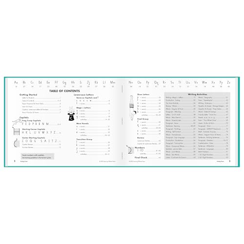 Learning Without Tears, Printing Power, Student Workbook, Age 7+, 2nd Grade+, Handwriting Practice, Writing Book, School & Home, Language Arts, Tutoring - style: Student Workbook