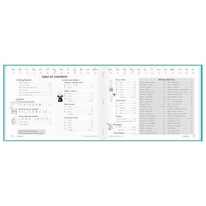 Learning Without Tears, Printing Power, Student Workbook, Age 7+, 2nd Grade+, Handwriting Practice, Writing Book, School & Home, Language Arts, Tutoring - style: Student Workbook