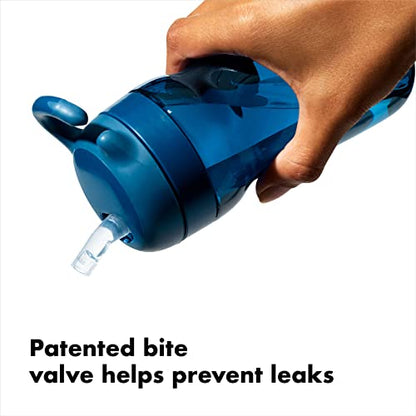 OXO Tot Adventure Water Bottle Navy - color: Navy, size: 12 Ounces