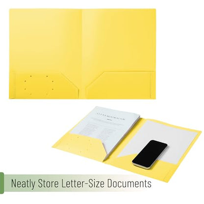 Mr. Pen- Plastic Folders with Pockets, 5 pcs | Aesthetic File Folder with Business Card Slot, 2-Pocket Folder, Back to School, Office, Filing Supplies - color: Honeycomb, size: 5 Pack