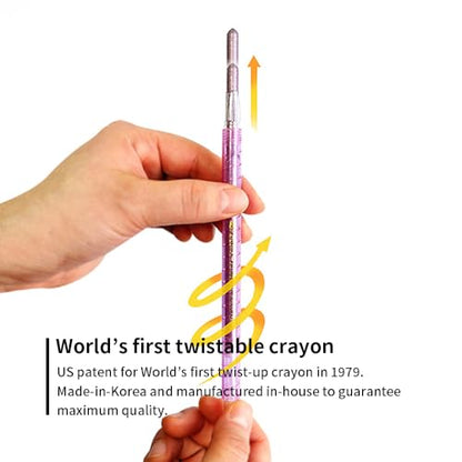 Colors-in-Motion Twist-Up Crayons 50 Count Color Set