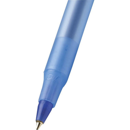 BIC Round Stic Xtra Life Ballpoint Pen with 1.0 mm Medium Point and Consistent Ink Flow in Blue Ink, 60 Count (Pack of 2) - color: Blue, size: 60 Count (Pack of 2)