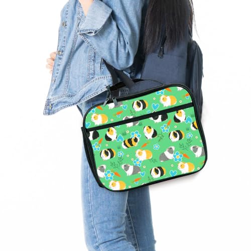 Guinea Pig Lunch Box Insulated Reusable Lunch Bag Tote Cooler for Women Men Boy Girl School Work Office Picnic - color: Guinea Pig